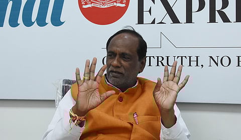 Telangana BJP chief K Laxman (Photo| RVK Rao, EPS)