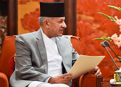 Nepal Foreign Minister Pradeep Kumar Gyawali (File photo| AFP)