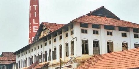 The Calicut Tile Company at Feroke, Kozhikode.