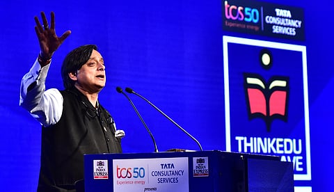 Congress MP Shashi Tharoor at a previous edition of the conclave (Photo | EPS)
