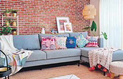 The house of Chumbak founders Shubhra Chadda and Vivek Prabhakar. (Photo| EPS)