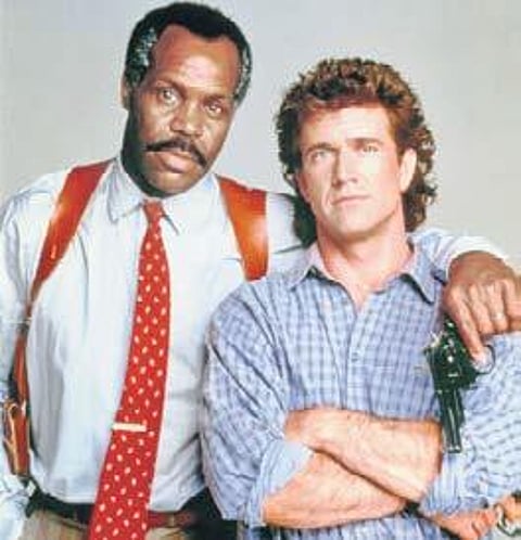 Mel Gibson and Danny Glover