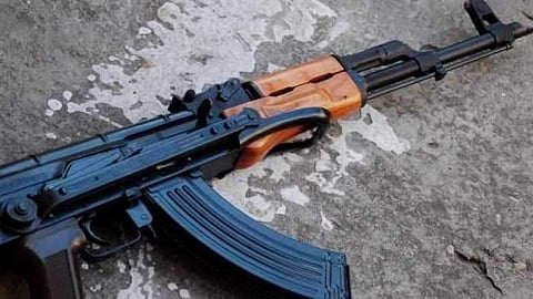 Head constable Krishna Kumar
shot himself with his service rifle