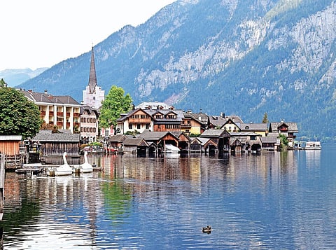 A view of Hallstätter See