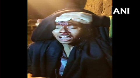 Jawaharlal Nehru University Student Union (JNUSU) President Aishe Ghosh attacked inside JNU campus by alleged ABVP members.