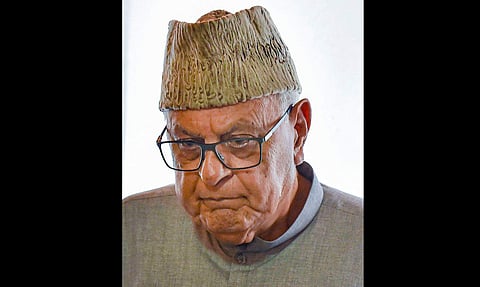 Former Jammu and Kashmir Chief Minister Farooq Abdullah (Photo | PTI)