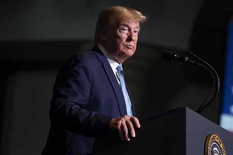 US President Donald Trump (Photo | AP)