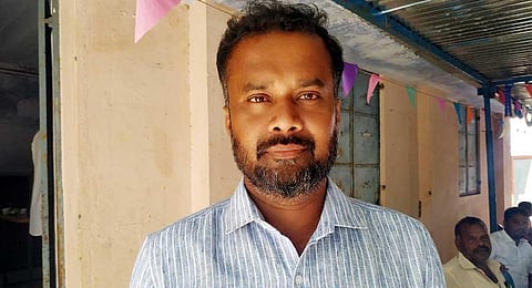 In Seriyalur village, the Panchayat President Jiyavudeen was elected on the basis of the work he did in building a lake for the village. (Photo: M Muthu Kannan| EPS)