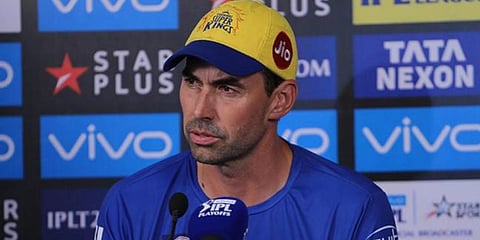 Chennai Super Kings coach Stephen Fleming (Photo | BCCI)