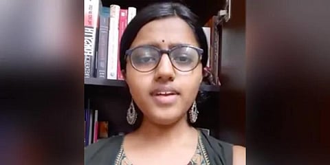 18-year-old Chaitanya Venkateswaran (Photo | Chaitanya Venkateswaran Facebook)