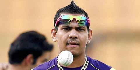 Kolkata Knight Riders spinner Sunil Narine (Photo | PTI)