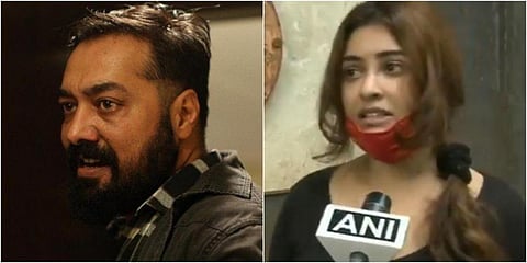 Director Anurag Kashyap (L) and actress Payal Ghosh (Photos | ANI, Twitter)