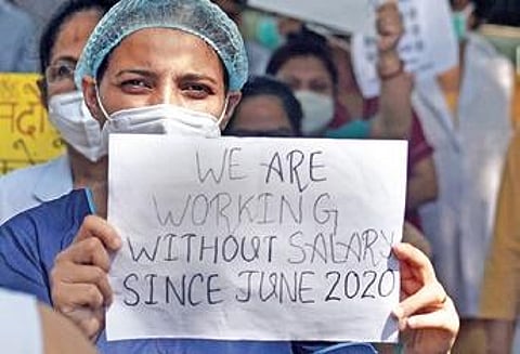 Hindu Rao is the largest facility under the North Delhi Municipal Corporation which is now a dedicated Covid-19 hospital. (File Photo)