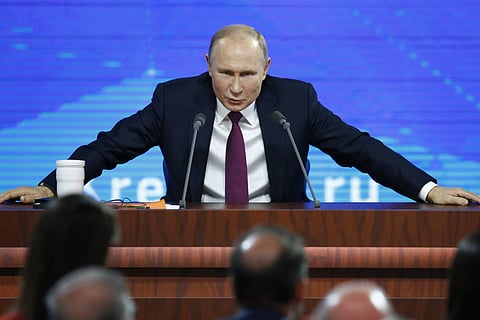Russian President Vladimir Putin (Photo | AP)