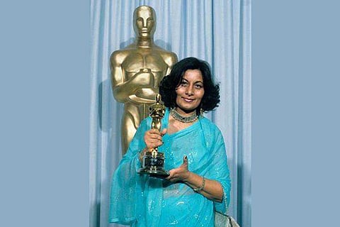 Costume designer Bhanu Athaiya