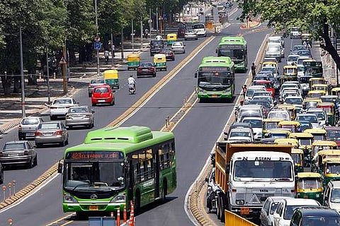 Image of DTC buses used for representational purpose (File photo| EPS)