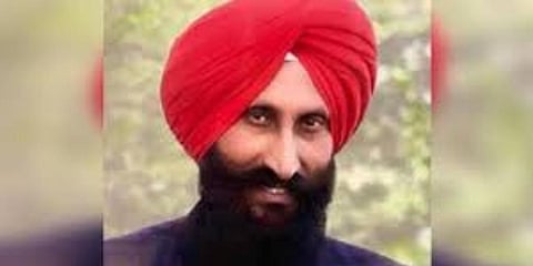 Shaurya Chakra awardee Balwinder Singh Sandhu