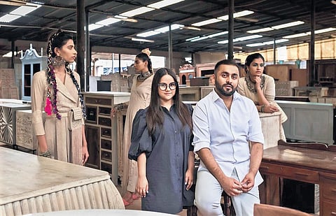 Dr Rishi Roy (R) and Dr Vibhuti Dhaundiyal