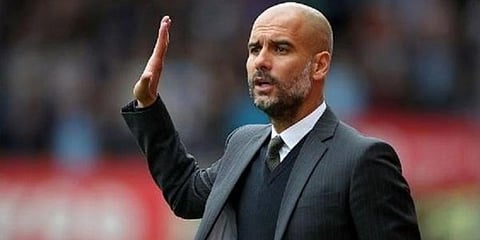 Manchester City manager Pep Guardiola (Photo | AP)