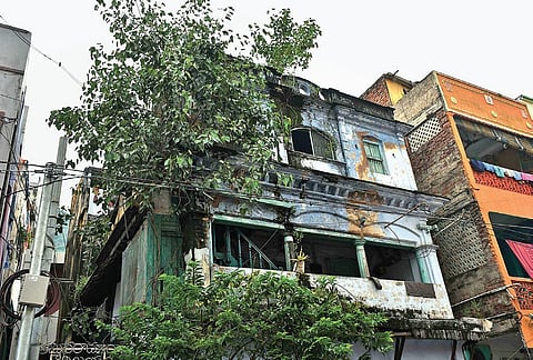 An old building at One Town area in Vijayawada I express