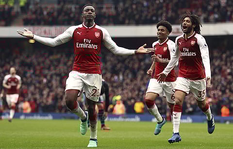 Former Arsenal player Danny Welbeck (L) (File Photo | AP)
