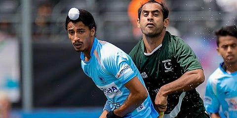 Indian hockey team forward Dilpreet Singh (Photo | PTI)