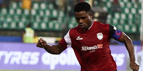 Nigerian striker Bartholomew Ogbeche (Photo | PTI)