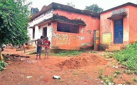 A kitchen garden without plants at Champaguda primary school | Express