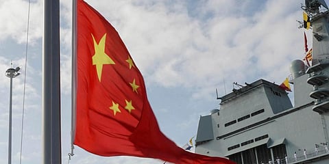China's national flag (Representational Photo | AP)