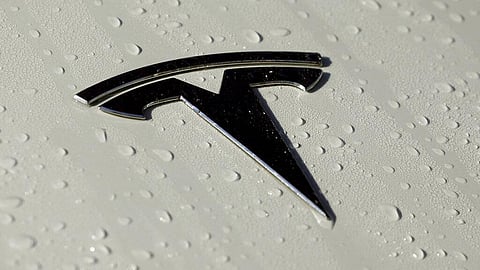Logo of Tesla car (Photo | AP)