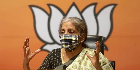 Finance Minister Nirmala Sitharaman. (Photo | Shekhar Yadav)