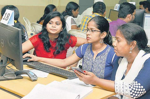 File picture of engineering counselling in Chennai