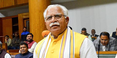 Haryana CM Manohar Lal Khattar (Photo | PTI)