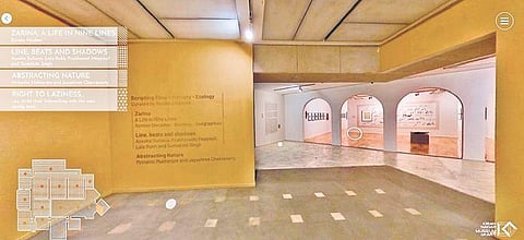 KNMA’s 360 Virtual Tours of the four exhibitions on its website promises to take the art lover up, close, and personal towards the artworks