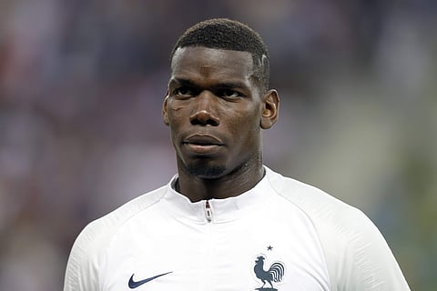 France midfielder Paul Pogba (File Photo | AP)