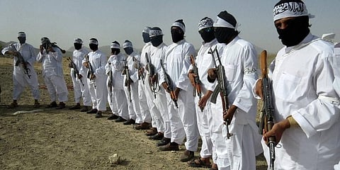 Taliban fighters used for representational purpose. (File Photo | AP)