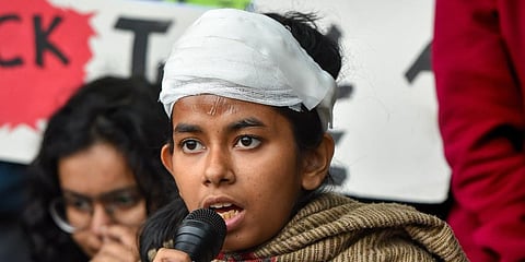 JNUSU president Aishe Ghosh (Photo | PTI)