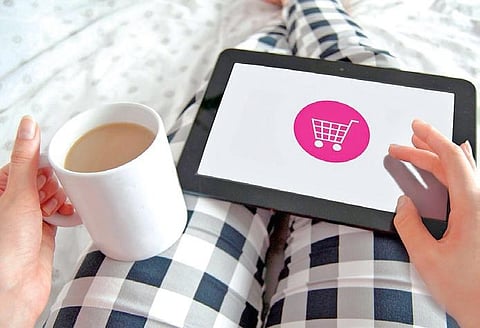 Instead of going to markets and malls, consider online shopping to stay safe.