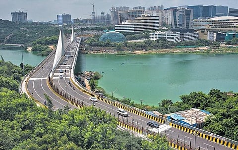 Durgam Cheruvu Bridge