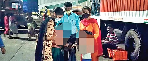 Officials rescue a minor girl working at the Malpe fisheries harbour | Express