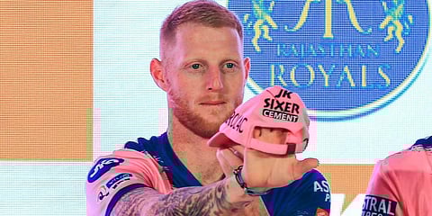 Rajasthan Royals all-rounder Ben Stokes (Photo | PTI)