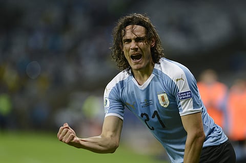 Uruguay's Edinson Cavani (Photo | AP)
