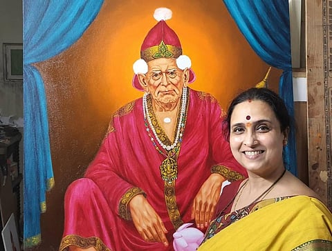 Vice-president of BJP Maharashtra, Chitra Wagh (Photo | Twitter)