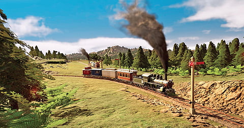 This is a signal to keep you on track