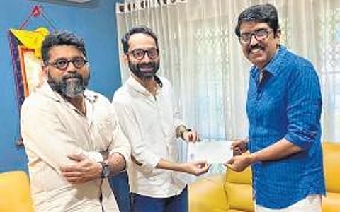 Fahadh Faasil donates portion of CU Soon profits to FEFKA