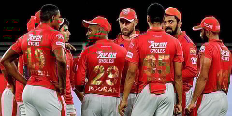 Kings XI Punjab is at the bottom of the table with just two points from five matches. (Photo | PTI)