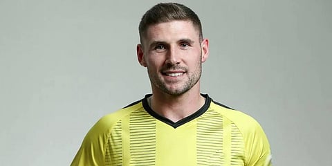 Kerala Blasters FC forward Gary Hooper (photo| Special Arrangement)