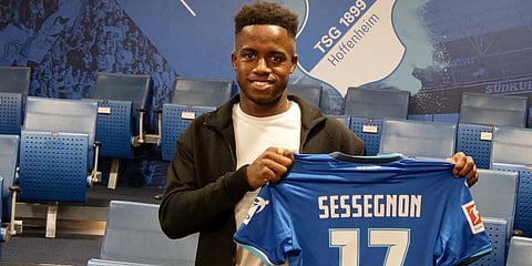 Hoffenheim left-back Ryan Sessegnon (Photo | TSG Hoffenheim Twitter)