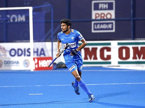 Indian attacking hockey midfielder Rajkumar Pal (Photo | Hockey India)