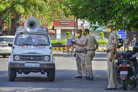 Delhi Police filed the least number of chargesheets per 100 cases. (File Photo | PTI)